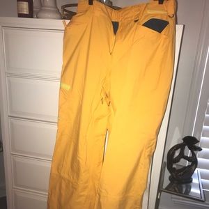 Under Armor Ski Mountain Snowboard Pants In Orange